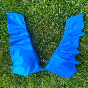 ViX Paula Hermanny Blue Bikini Top